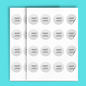 Logo Label Stickers