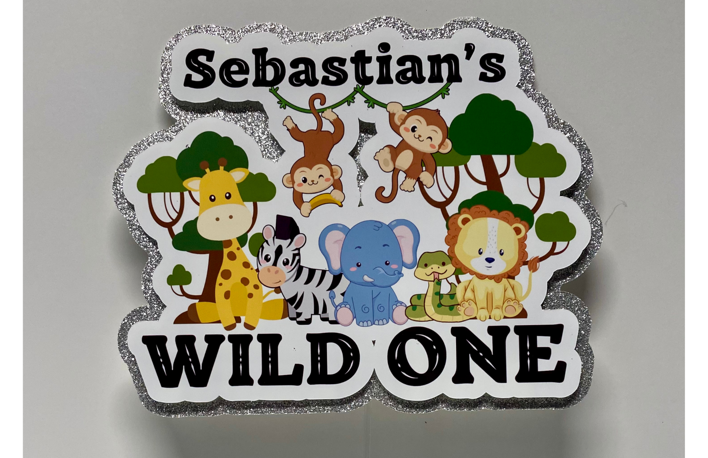 Wild One-Cake Topper